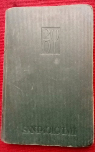 Vecchia mini agenda - vecchia, 2001